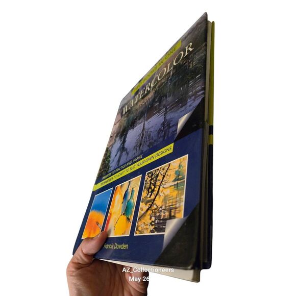 Watercolor two books in one by Joe Francis Dowden - sterling / silver books - is - Picture 6 of 7